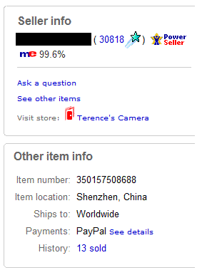 power seller seller ebay