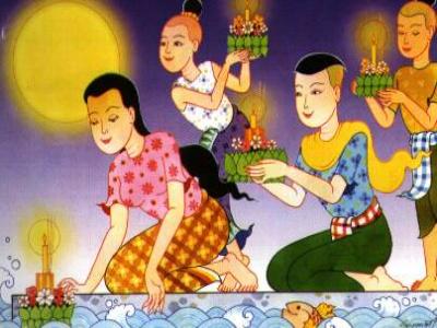 ลอยกระทง ลอยกระทง